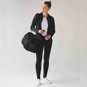LULULEMON •RARE• Embrace the Space Black Bomber Jacket Size 2